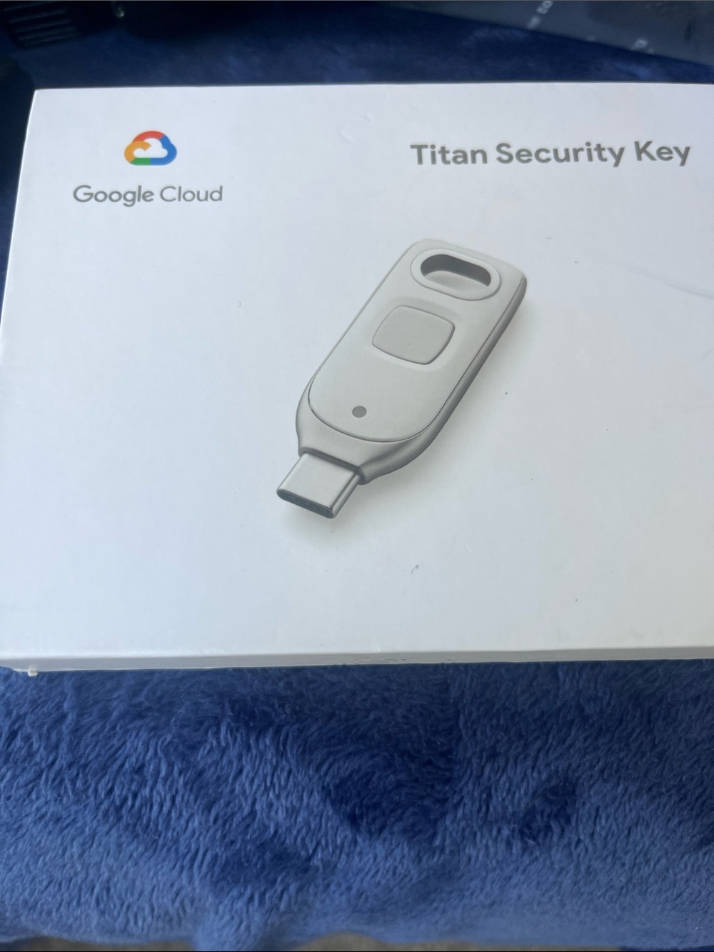 Google Titan Security Key USB-C in White